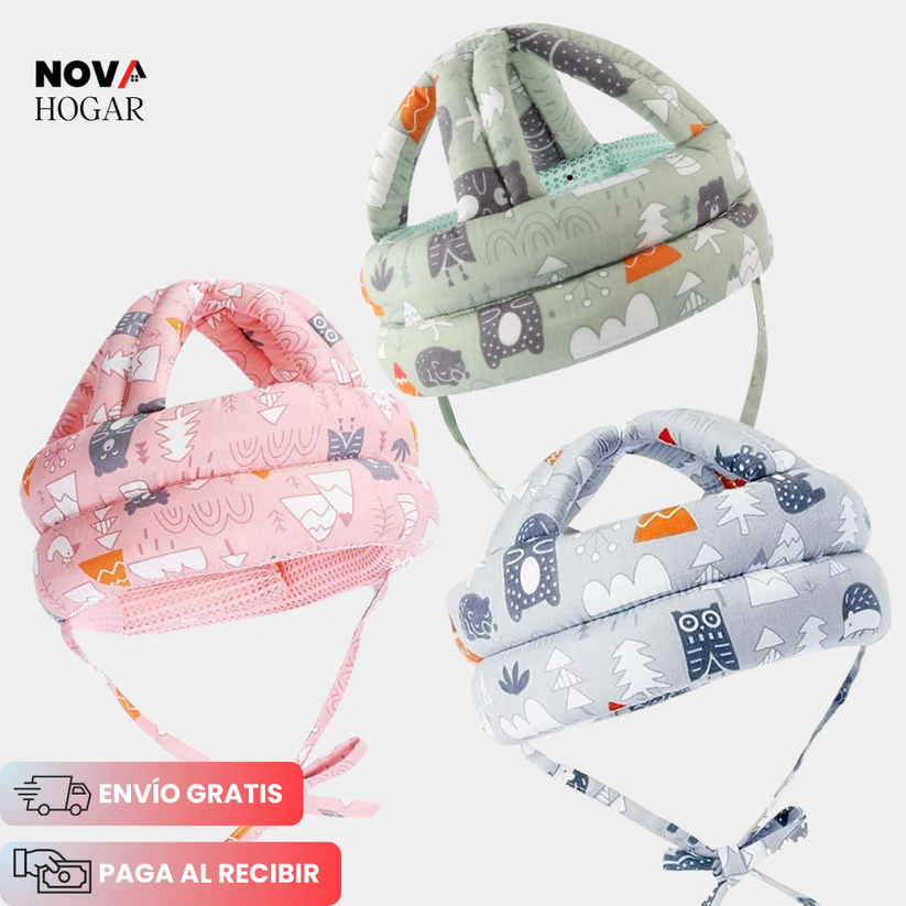 CuddleCap™ Casco Protección Antigolpes para Bebé