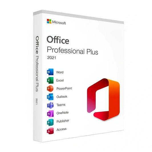 Office 2021 Profesional Plus ORIGINAL, Clave para 1 PC